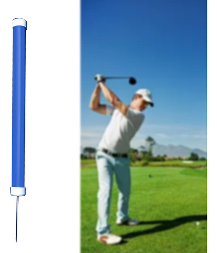 Ayuda De Entrenamiento De Golf Adjunto De Entrenador De Azul