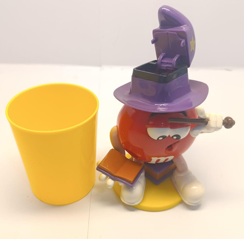 Dispenser M&m M E M Mem Original Grande Feiticeiro Mago Mági (Usado)