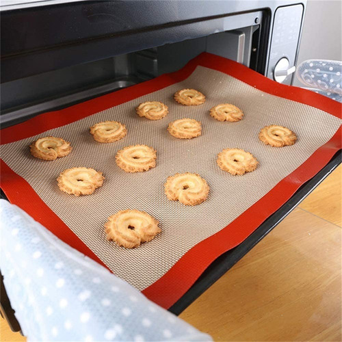 Imagen 2 de 5 de Placa Silicona Tipo Silpat Antiadherente Caramelo Horno