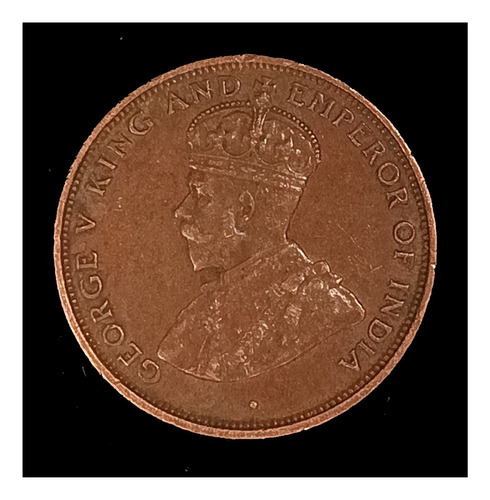 Ceylon 1 Cent 1922 Excelente Km 107 Jorge V