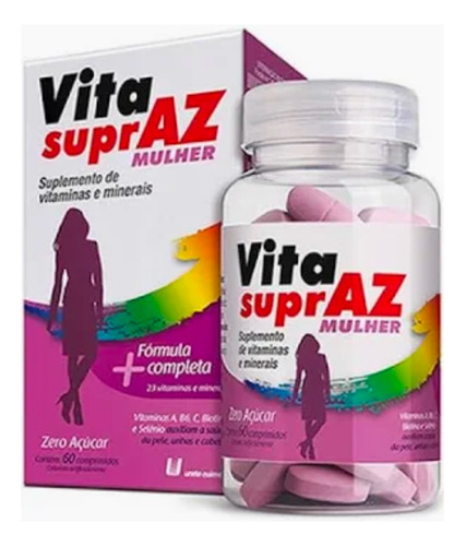 Multivitamínico Vita Supraz 60cp - União Química