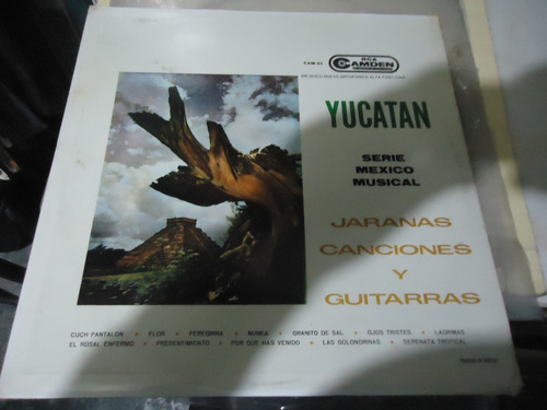 Yucatan Jaranas Canciones Y Guitarras Lp