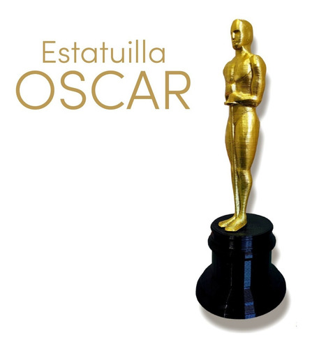 Estatuilla Premio Oscar 26cm Hollywood Trofeo Cine