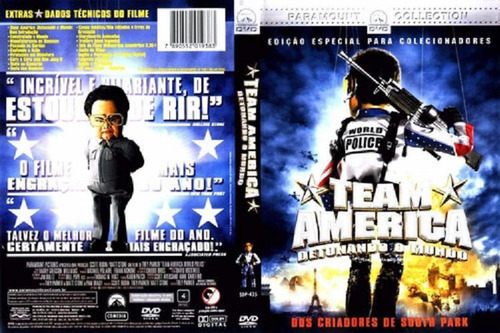 Dvd Team America - Detonando O Mundo