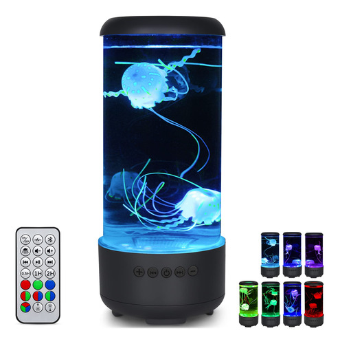 Cosney Jellyfish Lava Lamp With Bluetooth White Noise Led 5