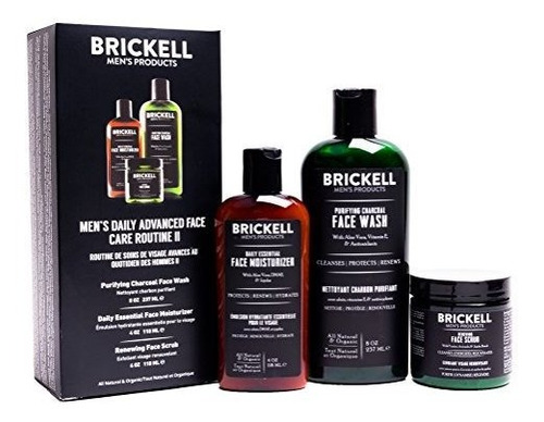 Kits - Brickell Daily Advanced Face Care Routine Ii - Limpia