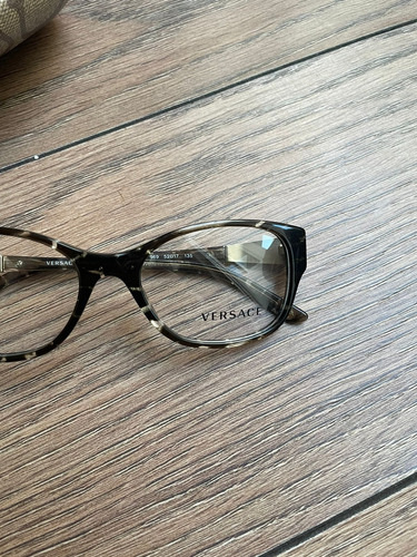 Lentes Oftalmicos Marca Versace Color Dorado Con Negro