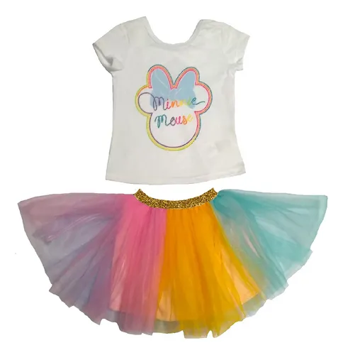 comprar Conjunto Disney Minnie Con Falda Tutu