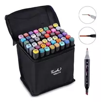 Comprar Set 48 Colores De Marcadores Rotuladores Con Bolso Touch