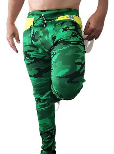 Imagem 1 de 8 de Calça Saruel Brasil ( Copa ) Verde E Amarela