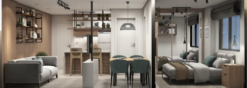 Imagem 7 de 12 de Apartamento 1 Quarto Com Sacada No Bairro Centro.