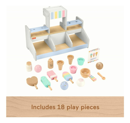 Fisher-price Juguete Para Bebés Set Mi Primera Heladería