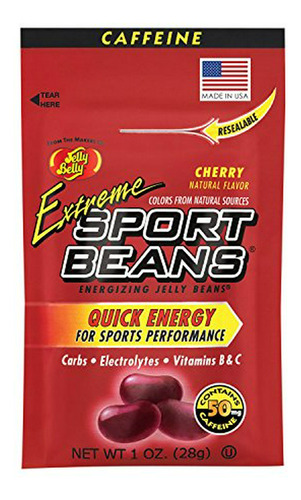 Jelly Beans Extreme Sport - 24 Pack - Sandía W / Cafeína.