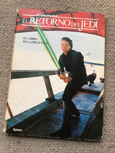 Libro Vintage Star Wars El Retorno Del Jedi En Español 1983