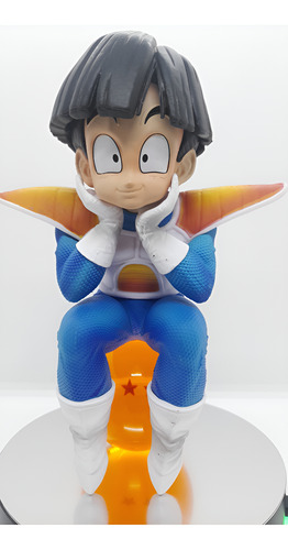 Figura Gohan Dragon Ball Sentado En La Esfera De 2 Estrellas
