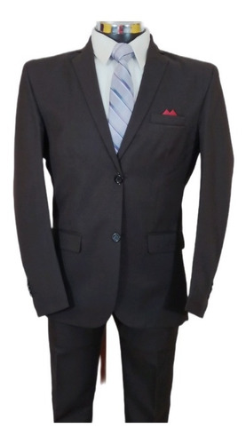 Trajes Slim, Hechura Al Gusto, Color A Elegir, Tallas Xl