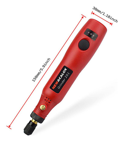 2pcs Mini Taladro Eléctrico Inalámbrico Set Rotary