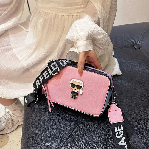 Bolso De Hombro De Cuero De Lujo De Moda Karl Lagerfeld