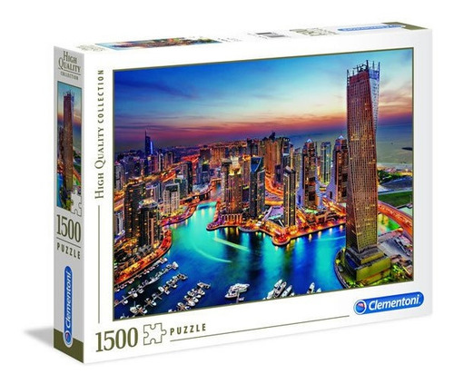 Puzzle Clementoni 1500 Piezas Dubai Marina