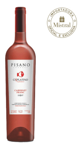 Vinho Cisplatino Cabernet Franc Rosado 2021 Pisano 750ml