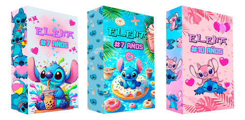 Bolsitas Cumpleaños Personalizada X40 Stitch
