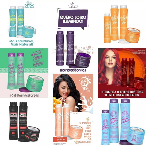 Imagem 3 de 5 de 30 Itens = Shampoo + Condi + Mascara Atacado