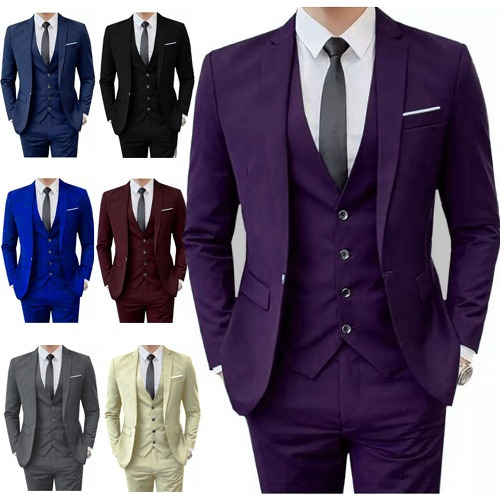 Terno Slim Preto - Original Alta Qualidade (corte Italiano)