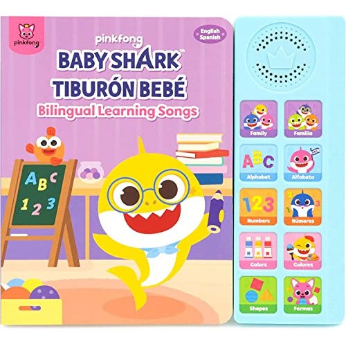 Pinkfong Baby Shark English Spanish Bilingual Learning Songs