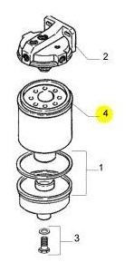Filtro De Combustible Iveco 5801403243