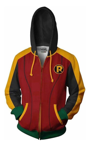 Sudaderas Con Cremallera Con Capucha Dc Heroes Batman Robin