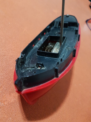 Bote De Plastico Duro Juguete Lehmann Aleman,restaurar