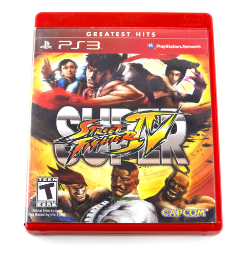 Super Street Fighter 4 Original Playstation 3 Ps3