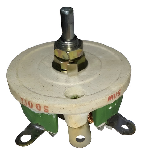 Reostato 500 Ohmios 50watt Diametro 65mm