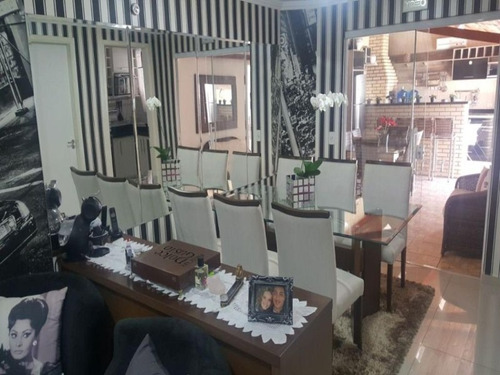 Excelente Oportunidade Sobrado Com 3 Dormitórios À Venda, 150 M² Por R$ 570.000 - Condomínio Villagio Salermo - Sorocaba/sp. - So0142 - 67640869