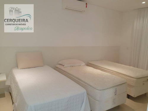 Casa Com 4 Dormitórios À Venda, 400 M² Por R$ 2.200.000 - Acapulco - Guarujá/sp - Ca0588