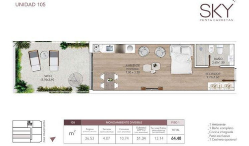 Imagen 8 de 22 de Alquiler 1 Dormitorio | La Blanqueada | A Estrenar