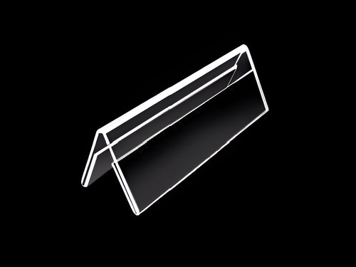Porta-nombre En Acrílico Para Mostrador Juego De 2