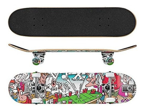 Skateboard Roller Derby Street Teen 31x7