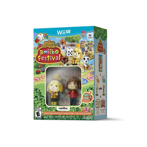 Animal Crossing:  Amiibo Festival Bundle Wii U Lacrado