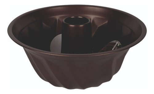 Molde Flanera Alta Teflon Antiadherente Horno Flan Budinera Negro