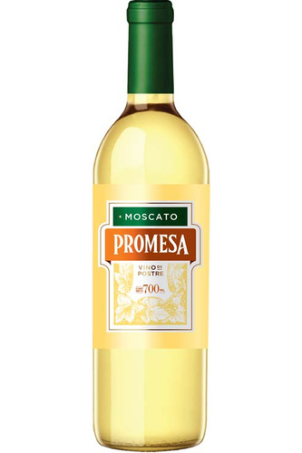 Moscato  750 - 700 Cc Promesa Vinos Generosos Pro