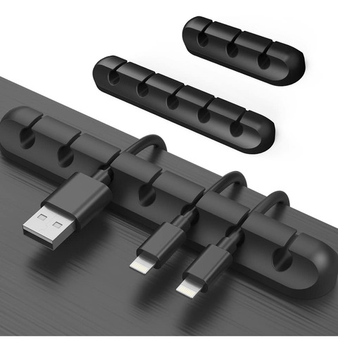 Clips Para Cables, 3 Paquetes De Organizadores De Gestin De