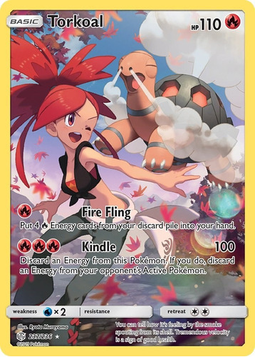 Torkoal Pokémon Tcg Carta Original 