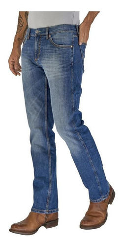 Imagen 4 de 6 de Jeans Vaquero Wrangler Hombre Retro Slimstraight 8cw