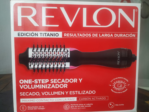 Secador Cepillo, Titanium  Revlon