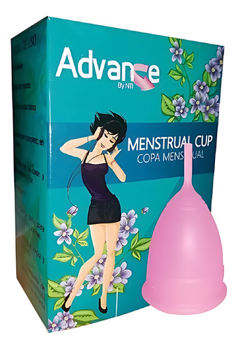 Copa Menstrual Advance Talla S - Unidad Color Rosado