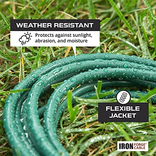 Cable De Extensión Iron Forge Cable Para Exteriores De 10 Pi