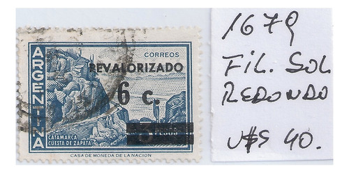 Argentina - Serie Próceres Revalorizados - Año 1975- Gj 1679