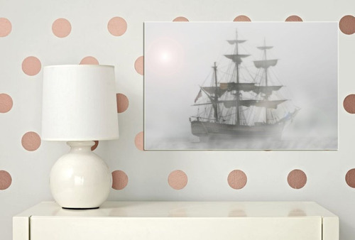 Vinilo Decorativo 30x45cm Piratas Sailor Barco Mar M7