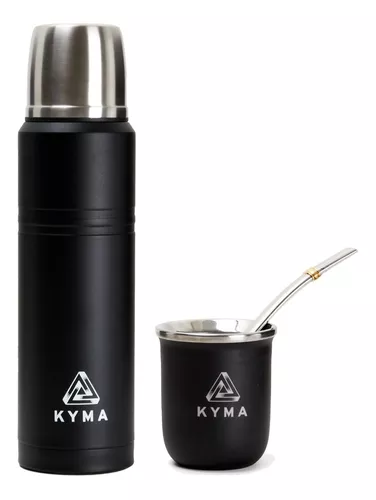 Kyma Stainless Steel Mate Set - Thermal Mate, Includes Mate Straw  Bombilla (Various Colors Available)